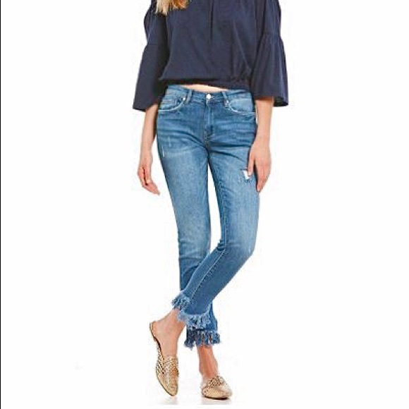 chelsea and violet fringe jeans